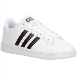 Adidas Womens CloudFoam Advantage Stripe Shoes